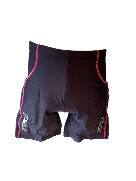 2XU- Short de triathlon endurance avec poche  - WT1386b Mauve 