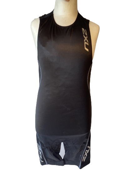 2XU - Combinaison de triathlon élite pour hommes MT1132D - Noir