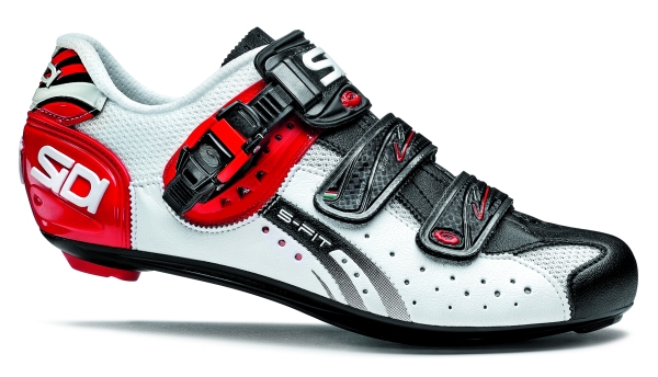 Sidi - Genius 5-FITWhite Black Red | Dinasport