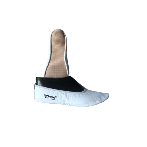 Anniel - Gymnastic slipper 2019 Gommy sole White White