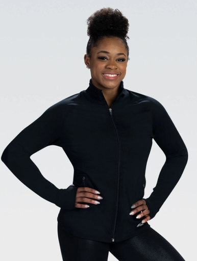 GK - W963J - Full Zip Women's Jacket Black