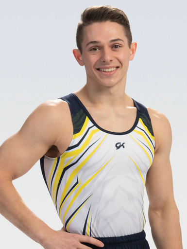 GK - Singlet pour hommes - Lightning Strikes 1898M Yellow