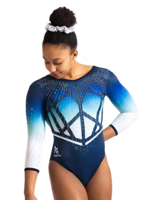 Milano - Long sleeve leotard - AntheiaBlue Blue