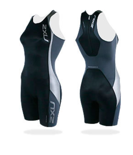 2XU - Heren Super Elite Tri Suit WT1221D - Zwart Black