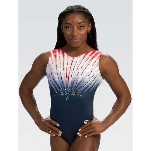 GK - Leotard E4346 - Bursting Light Limited Edition Olympics Navy