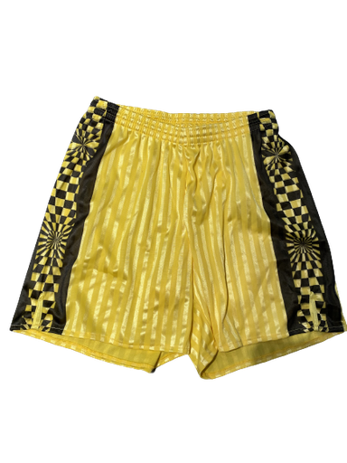 Mailsport  -Short - Geel met zwart  Yellow