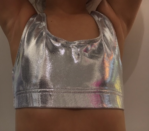 Ervy - Bora top - enfants argent  Silver