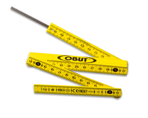 [gele plooimeter] Obut - Metre -YELLOW FOLDING RULE MATCH3+