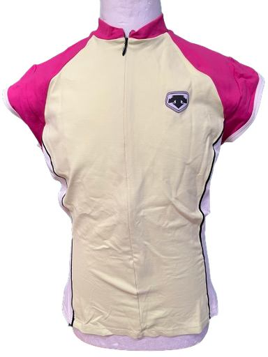 Descente  - Cycling jersey women's - 13525 slipstreamlime  fuchsia Pink
