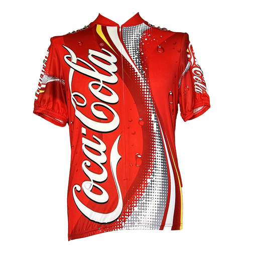 Vintage cycling jersey -Coca Cola 2012 Red
