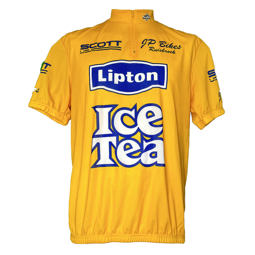 Vintage cycling jersey -Ice Tea 2012 Orange