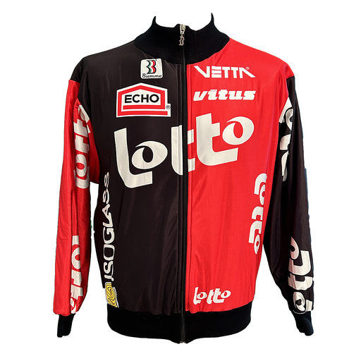 Vintage cycling jacketLotto 2012 Red