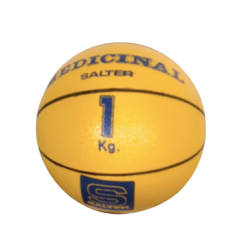 SALTER Fitness Medicine Bal 1kg Yellow