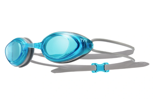 TYR -  Black Hawk Racing - competition swim goggles  850 blue grey Blue Silver