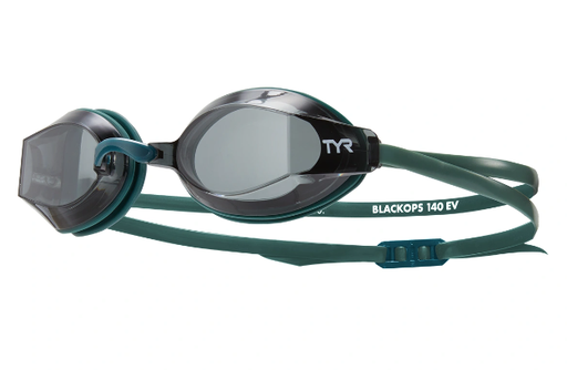 TYR - Blackops 140 racing goggles049 smoke teal Smoke Tinted