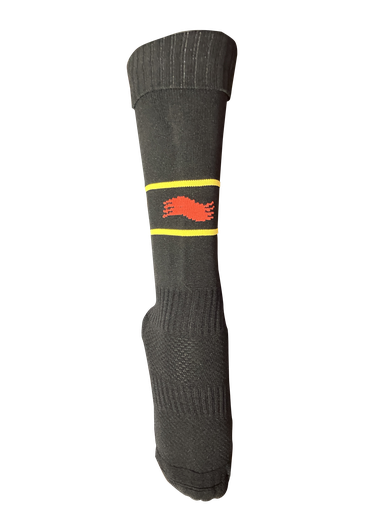 Burrda - '12 Black Vintage  voetbalsokken kids