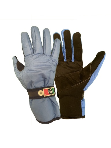 MG  Winterhandschoenen new articus blue  magic guanto  met velcro