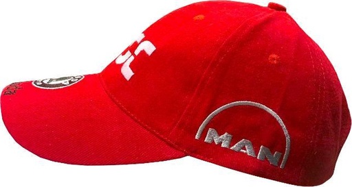 DESCENTE  -  CAP - PettenTeam Podium cap   red Red