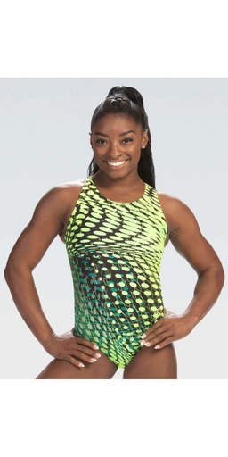 GK Leotard sleeveless promo's Simone Biles E4509