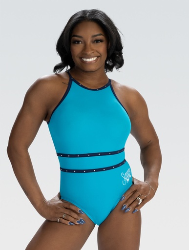 GK Leotards  E's  sleevelessGK E5294 Simone Turq leo