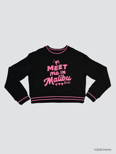BARBIE collection  GKBM269S  Graphic  crewneck   sweater