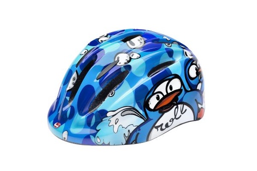 Limar - 124 Fietshelm voor kinderen - Penguin Blauw Blue