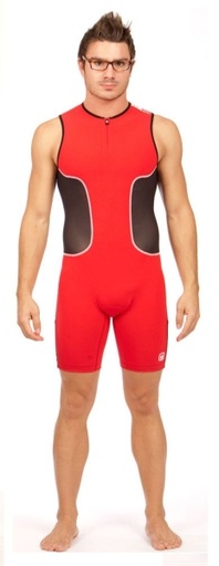 ZeroD - iSuit - CMISUIT Ironman trisuit rood Red