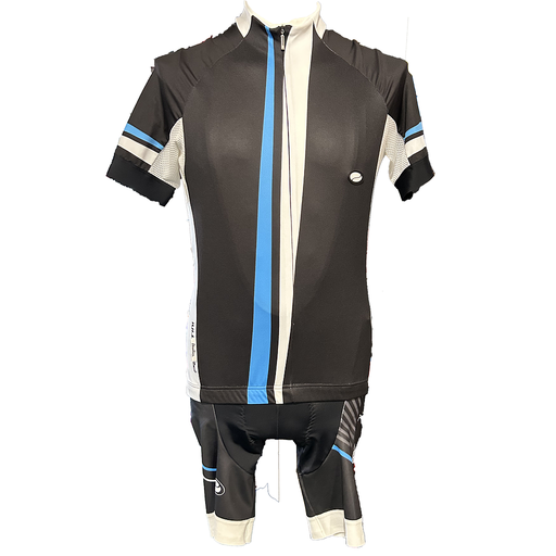 Parentini - Jersey + ShortV426 Black Blue Blue