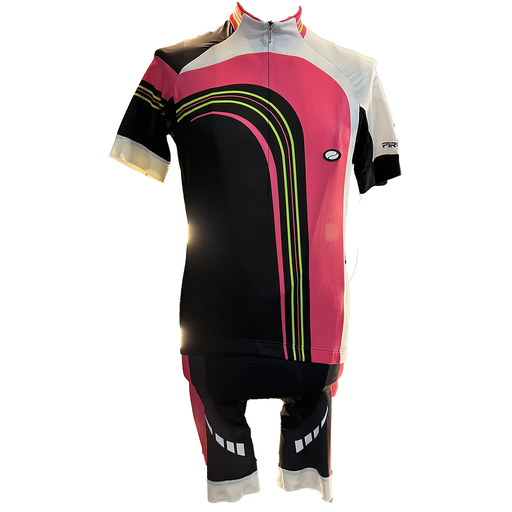 Parentini - Jersey + ShortV428 Black Pink Pink