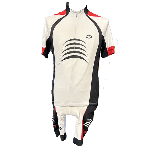 Parentini - Jersey + ShortWhite Black Black