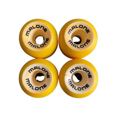 Malone - wielen voor skateboard Geel Yellow