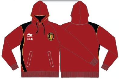 Burrda - Red devils Hoodie '12 Red Vintage