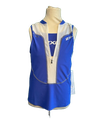 2XU - Women's endurance singlet WT1114Royal Blue/ White