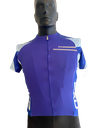 2XU - Maillot de cyclisme élite pour hommes MC1405A - Bleu royal