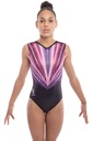 Milano - Sleeveless leotard - Laser Pink