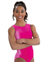 GK - 2011 - Classic Velvet Tank Leotard pink