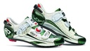 Sidi - Ergo 3 - Carbon Vernice Race shoe- White Green Cream