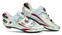 Sidi - Ergo 3 - Carbon Vernice Race shoe- White Red Cream