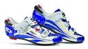 Sidi - Ergo 3 - Carbon Vernice Raceschoen - Wit Blauw Crème