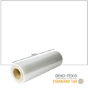 Plotfilm - DinaflockFlock film  wit  rol 25m x 50 cm   Velvet cut