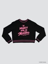 BARBIE collection  GKBM269S  Graphic  crewneck   sweater