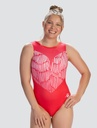 GK Leotards  E's  sleevelessgk E5393 Jade coral leo spanglez