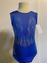 Milano - ANGELIC  sleeveless  leotard   ciel  ,  myosotis