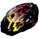 Limar - 515 Casque de vélo enfants et jeunes - Dragon Flame