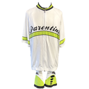 Parentini Maillot + Short V366 blanc vert 