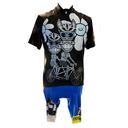 Parentini - Jersey + ShortV541 Tandem Art Blue